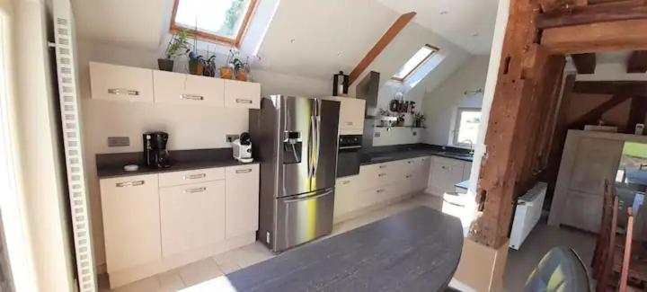 Maison en colombage rénovée La Fontenelle  Extérieur photo